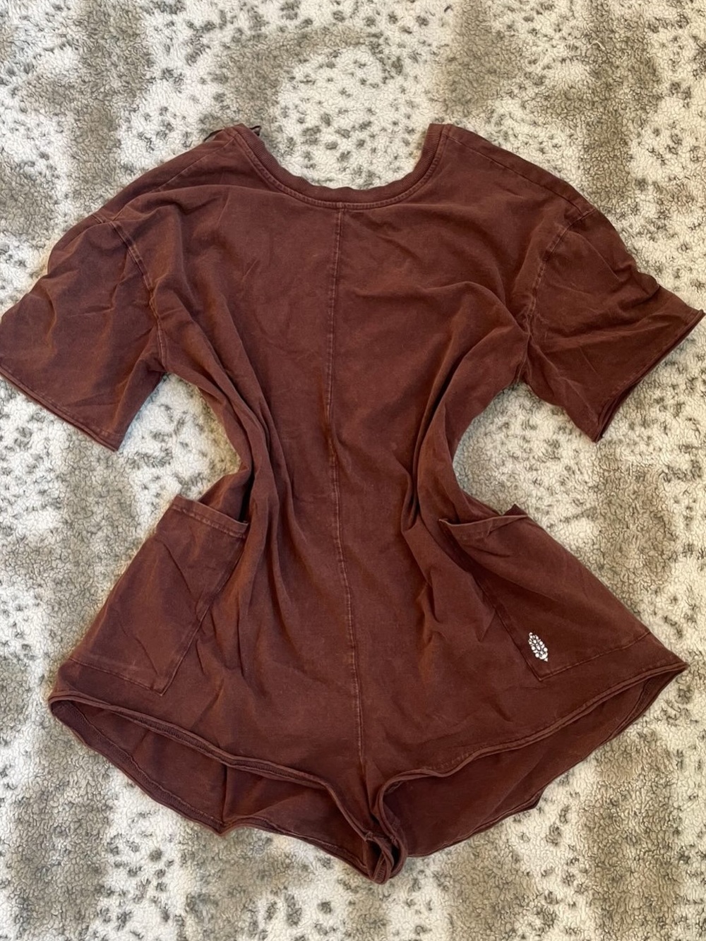 Free People Hot Shot Tee Romper
